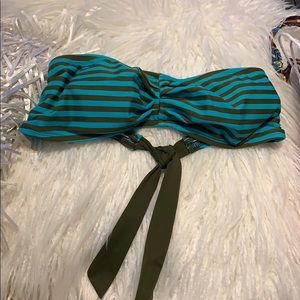 🇺🇸Supercute Hurley swim top ties on back L